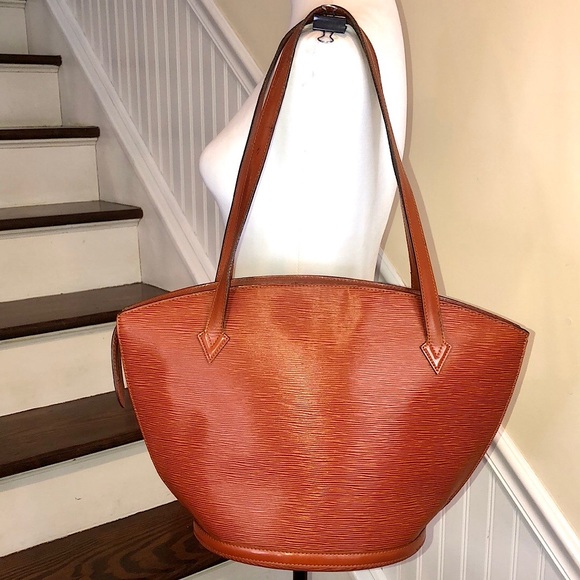 Vintage LOUIS VUITTON St Jacques Kenyan Fawn Epi Leather Tote Shoulder Bag GM - Picture 3 of 17